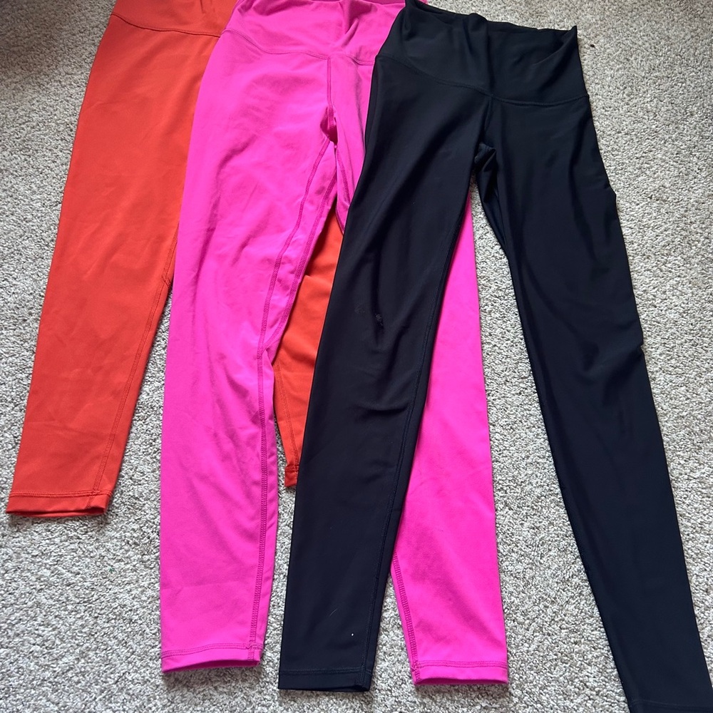 Womens Colorful Leggings Set